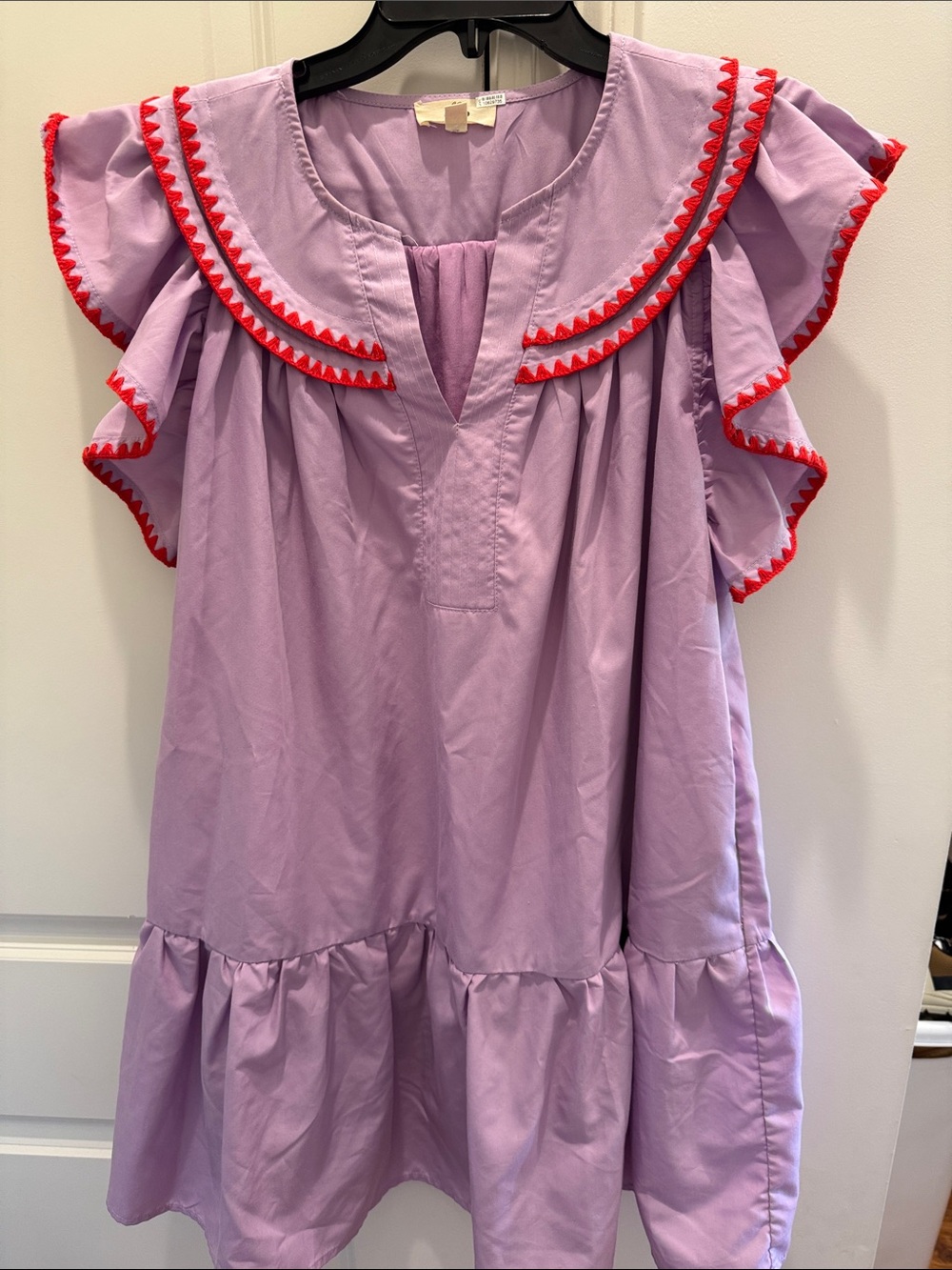 entro Lavender dress with Cream Label